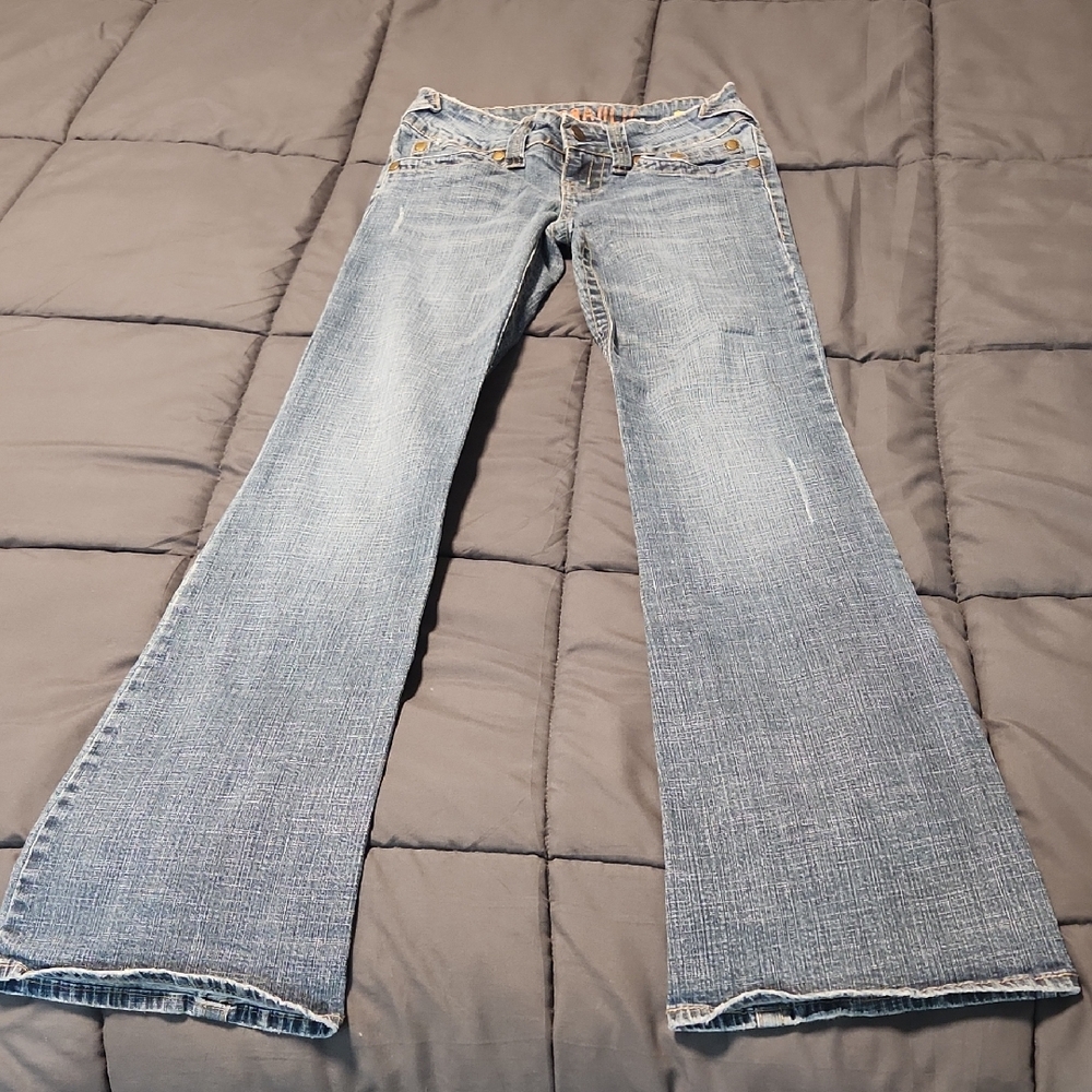 Hydraulic Light Blue Flare Jeans